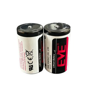 EVE亿纬ER34615燃气表天然气表流量计工控物联网1号D型3.6V锂电池