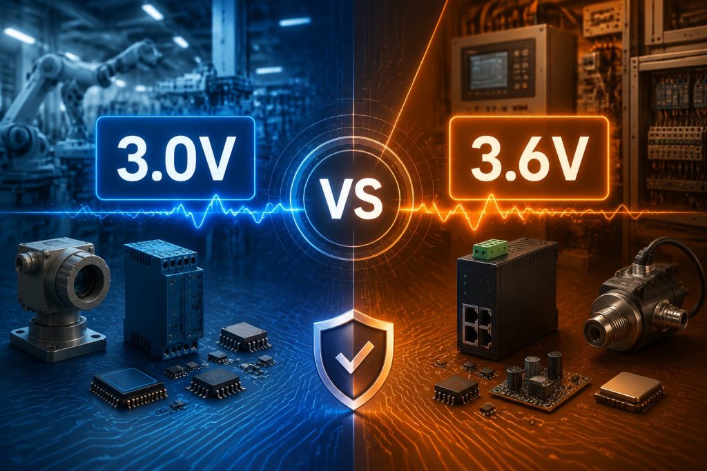 3.0V vs 3.6V：工业电子设备的电压兼容性深度解析