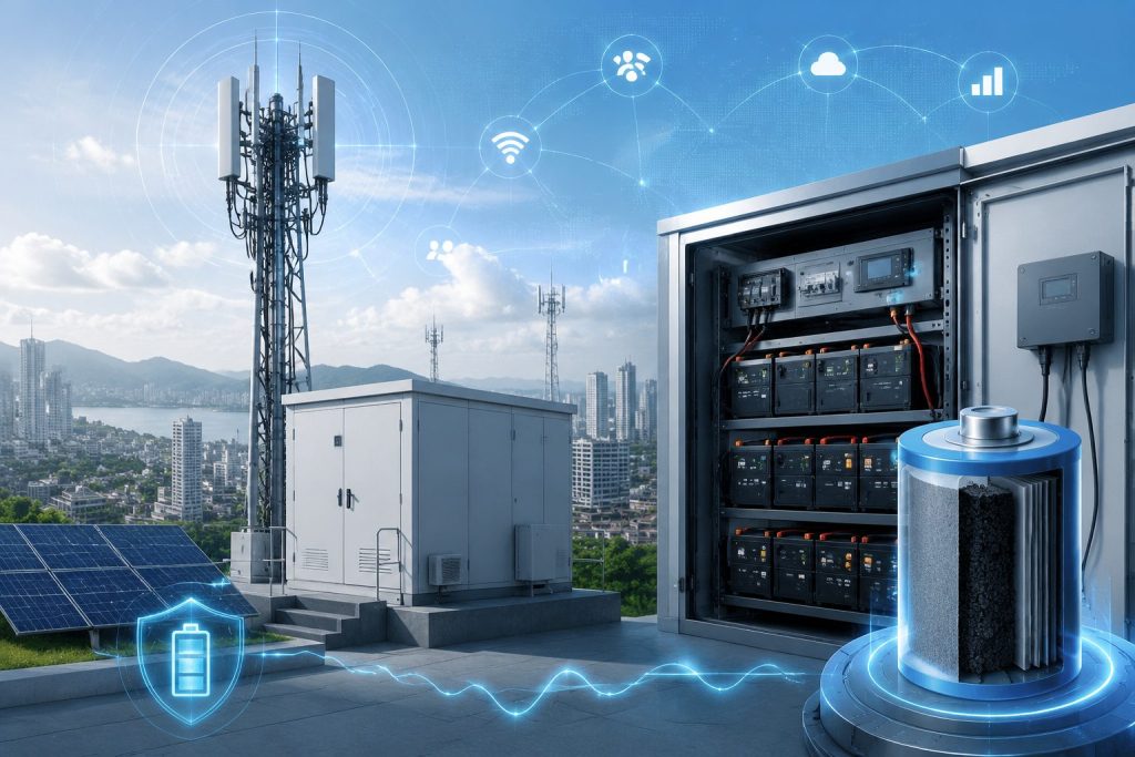 5G基站备用电池方案：锂亚电池在通信领域的应用