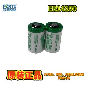 FORTE孚特ER14250 锂电池LS14250 3.6V台达编程器物联网PLC 1_2AA