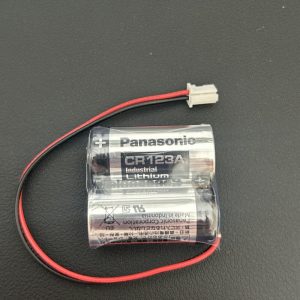 松下CR123A串联PLC三菱MR-J4伺服器MR-BAT6V1SET编程起动6V电池组