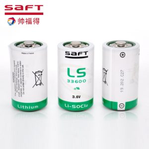 SAFT法国原装进口LS33600锂电池3.6v燃气表PLC工控设备机器人D型 - 成锦商贸源头批发采购