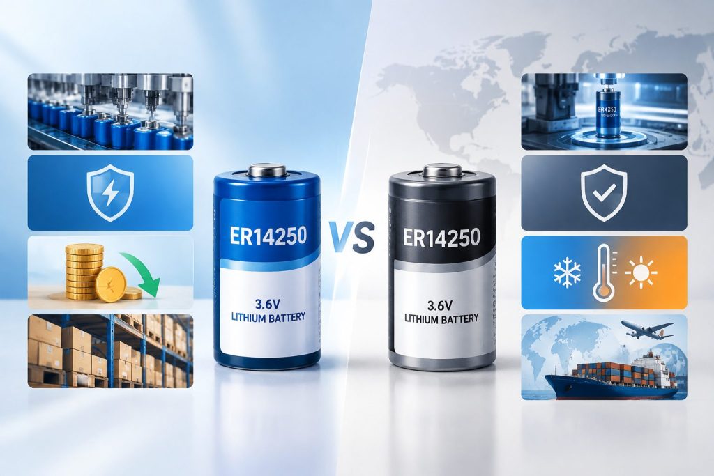 国产 ER14250 与进口产品的差距主要体现在哪些方面？